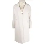 [Herno] Herno Padded-bib Single-breasted Coat 46 IT NEUTRALS