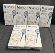 Kinsa QuickCare Digital Smart Thermometer Baby/Kid/Adult KSA-120 Accurate QTY:6