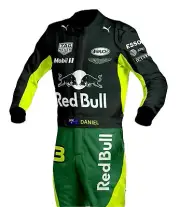 GO KART RACING SUIT CIK FIA LEVEL 2 SUIT WITH DIGITAL SUBLIMATION PRINT