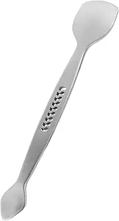 Double-ended Facial Scraper Blackhead Removal Tool Pore Cleaning Spatula Stainless Steel for Nose Face