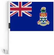 Pixelforma Cayman Islands Car Flag Polyester 50 Pieces 30 x 45 cm