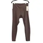 NWT CALIA Womens Cold Weather Compression Leggings Hi-Rise Luxe Mauve Size Large