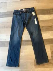 DENIZEN From Levi's Jeans Mens 34x34 Blue Denim Relaxed Fit Comfort Straight Leg
