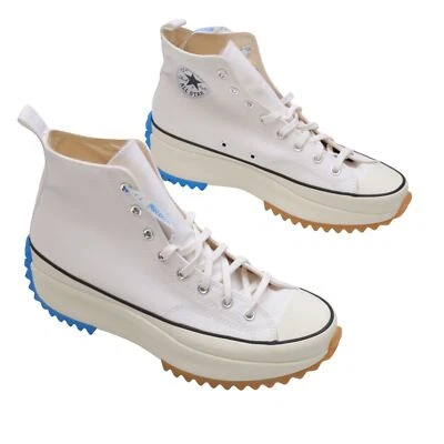 Size 12 Converse x J.W. Anderson RUN STAR HIKE HI 164665C White Blue Shoes