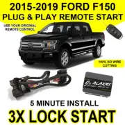 Js Alarms Remote Start Plug & Play Install 3X Lock For 2015-2019 Ford F-150 FO2