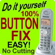 100% Panasonic Cordless Phone Keypad Button Fix KX-TGA430b KX-TGA431 KX-TGA931T