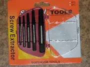 Screw Stud Bolt Extractor Remover Set Easy Out Tool Kit