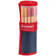 Stabilo Point 88 Fineliners Rollerset 0.4mm Assorted 25 Pack