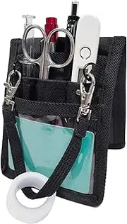Fanny Pack for Nurses - Pocket Nursing Organizer Belt Bag - Multi Compartment Utility Waist Bag with Tape Holder Small Pocket Tool Belt for Stethoscope