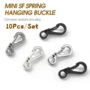 10Pcs EDC SF Gear Mini Spring Hang Mountain Climb Paracord Quickdraw Carabiner K