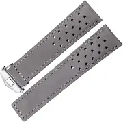 [KAVJU] Genuine Leather Watchband For TAG Heuer Watch Strap Folding Buckle 20mm 22mm Cow Leather WatchBands
