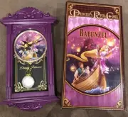 Disney Rapunzel Purple Pendulum Clock - 42cm - Genuine Licensed -BNIB