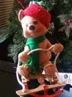 Annalee "Bear-ing Down" 8" Bear on Toboggan #631300 NWT