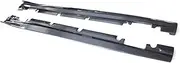 3 * 3 3K Twill Carbon Fiber Side Skirt Extension Sills Compatible for Benz A CLA Class 2013-2018 A45 CLA45 & Sports Models, OEM Fitment