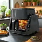 Air Fryer 7-in-1 Electric Cooker Kitchen Oven with Grill Frying Pan Timer 1500W