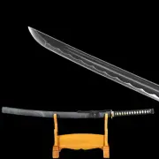 Japanese Katana Handmade Medium Carbon Daopan Full Tang Samurai Sword