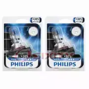2 pc Philips High Beam Headlight Bulbs for Smart Crossblade 2004 Electrical es (for: Smart)