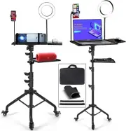 Projector Tripod Stand with Wheels Laptop Tripod Stand Projector Tripod Laptop S