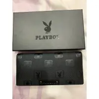 在飛比找蝦皮購物優惠-全新 現貨 兔子 PLAYBOY 翻蓋長夾 錢包 PZG 方