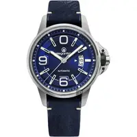 在飛比找蝦皮商城優惠-elegantsis JT55A 復古潮流機械腕錶-藍/44