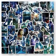100 Packs Avatar Stickers Water Bottles Laptop Phone Motorcycle Computer Guitar Skateboard Hydroflasks Avatar (Movie) Vinyl Sticker Waterproof Aesthetic Trendy Decals for Teens Girls Adults