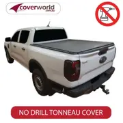 Ford Ranger Tonneau Cover Next Gen MY22 - No Drill Clamp on Cover For Utes without Headboard