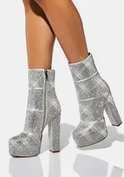 [AZALEA WANG] They All Know My Name Platform Boots