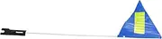 OHPHCALL Bike Safety Flag Fiberglass Pole Durable Tail Flag for Bicycles Professional Cycling Flag Easy Attachment