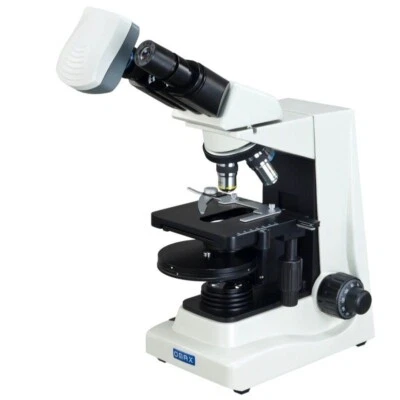 OMAX Phase Contrast Compound 9.0MP Digital Siedentopf PLAN Microscope 40X-1600X