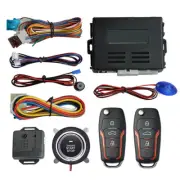 Car Engine Start Keyless Entry Alarm System Push Button Remote Starter Stop Kit (for: Audi)