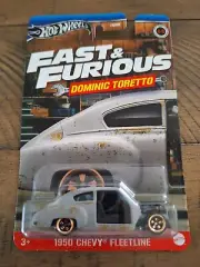 2024 Hot Wheels FAST & FURIOUS 1950 Chevy Fleetline Dominic Toretto, GRAY Color,