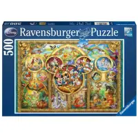 在飛比找momo購物網優惠-【德國Ravensburger】維寶拼圖 迪士尼彩繪玻璃 5