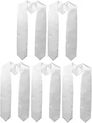 [OATIPHO] Unisex Graduation Stoles 5pcs Sash Set Graduation Sashes Stoles for Graduates