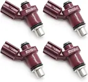 Fuel Spray Nozzle 4pcs Car Fuel Injector Nozzle 6D8-13761-00-00 for 80 BEL 75 90HP 4 Stroke 6D8137610000 Car Oil Fuel Injector