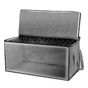 Non-woven Clothes Storage Bag Foldable Wardrobe Organizer Portable Object Container Quilt Packing Home Storage Space Home Storage Bag
