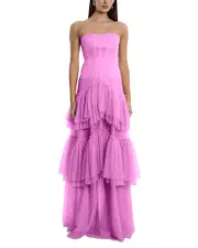 Bcbg Strapless Corset Gown