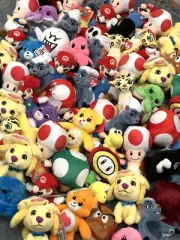 Crane Claw Machine Animal Plush Filler Mix 80 Pieces 100% Licensed 5-9” NEW!!