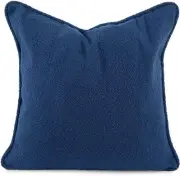James Allan HEOF72562 Subtlety 24" x 24" Polyester and Rolefin - Indigo