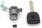 Left Door Lock Barrel with ONE Non-TRANSPONDER Key CRV CR-V Element 72185S9A013 car Door Lock