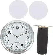 iplusmile 1Set Car Dashboard Adhesive Clock Mini Digital Auto Clock with Luminous Feature for Vehicles Accurate Timekeeping for Cars Trucks and Boats Reliable Automotive Accessory