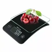 NEW Digital Kitchen Scale Precision Measuring Tempered Glass Platform 11 lbs