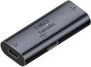 WiFi Booster | Dual Port 10m Signal Range Booster - Multifunctional Amplifier 15W Steady and Quick, Compatible for Computer, Phone and WiFi