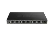 D-Link DGS-1250-52XMP 52-Port 10-Gigabit Smart Managed PoE Switch