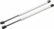 Compatible With EDGE 2015-2020 2x Car Styling Auto Front Bonnet Hood Modify Gas Struts Lift Support Shock Damper Accessories Absorber(Silver carbon fiber)
