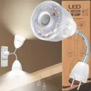 3W Timeable Cool/Warm White 2-in-1 Plug in Motion Sensor Light, Infrared Moti...