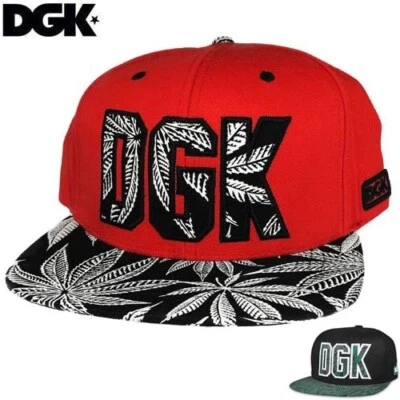 DGK skateboard baseball cap HOME GROWN SNAPBACK CAP black x green From Japan