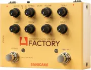 Acoustic Guitar Effects Pedal with Analog Preamp and Digital Reverb Acoustic Ins