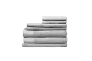 7pc Sheraton Luxury Maison Byron Towel Pack Set Home Bathroom Cotton Grey