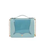 2Pcs Women Ladies Crossbody Jelly Shoulder Bag Tote Purse Handbag Messenger Satchel PVC Jelly Small Tote Bag 2020