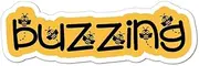 Buzzing Bee Car Sticker Decal Yellow Save The Bees Bumble Buzz Excited